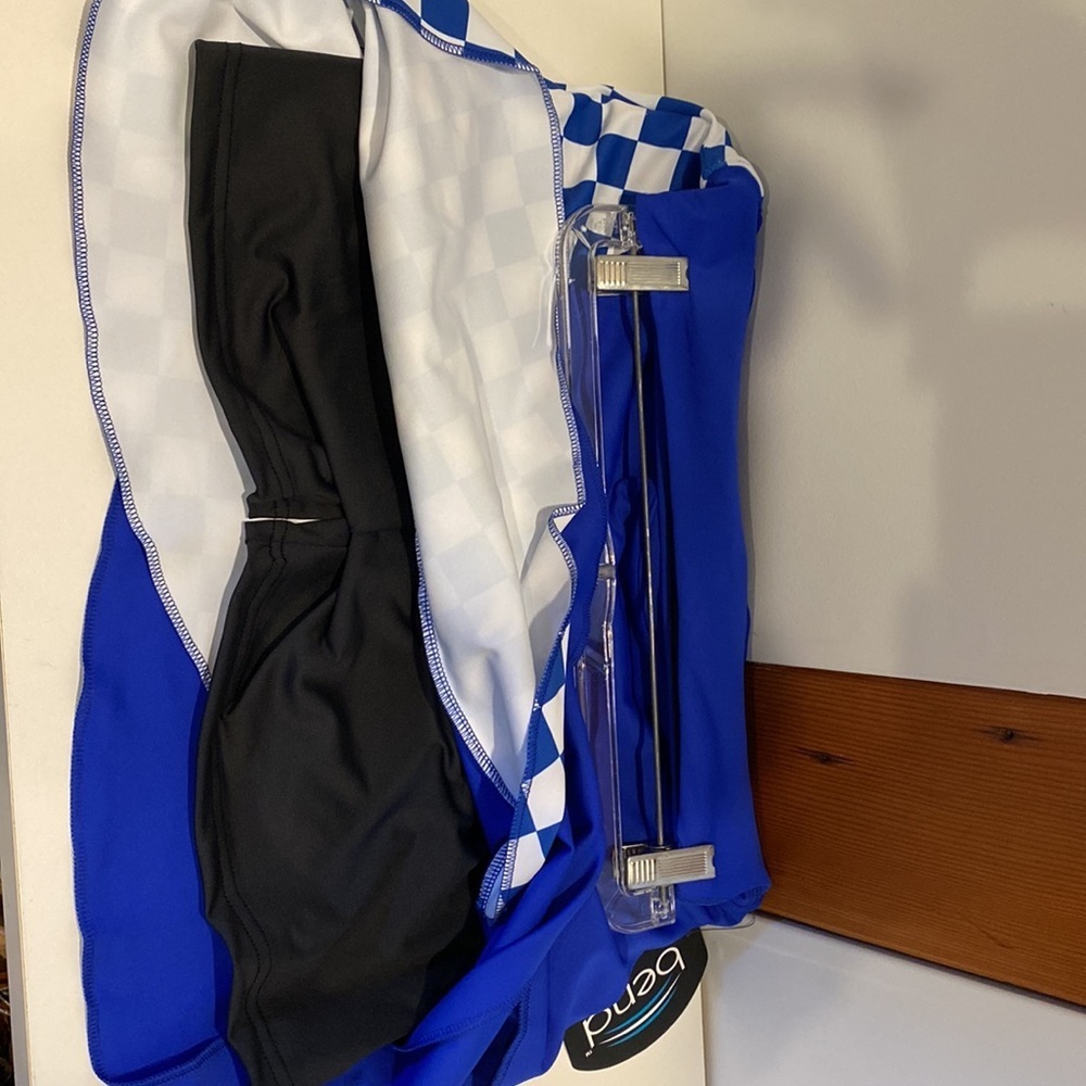 Bend Active RTB Performance Running Skort Royal Blue and Jockey Silk M $65 - Picture 3 of 5